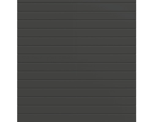 Élément principal Osmo barrière alu 184 x 179 cm anthracite Bardage de façade foncé en plastique