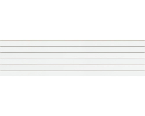 Profilé de clôture Osmo Alu-Fence Rhombus 180 x 45 cm blanc