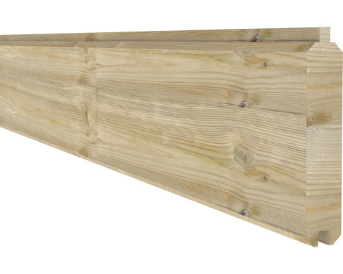 Planche Osmo pour clôture de protection sonore Forsdal 28 2,8 x 14,5 x 205 cm traité en autoclave par imprégnation