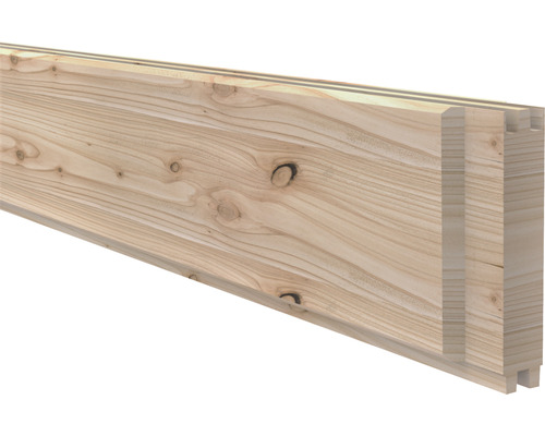 Planche Osmo pour clôture de protection sonore Forsdal 45 4,5 x 14,6 x 205 cm mélèze