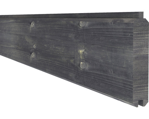 Planche Osmo pour clôture de protection sonore Forsdal 28 2,8 x 14,5 x 205 cm traité en autoclave par imprégnation gris