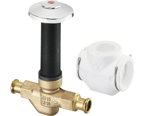 Valve F encastrée Oventrop Aquastrom montage encastré F DN15 15 mm avec couvercle de protection 4220352