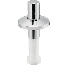 Druckknopf für Spülkasten aus Kunststoff und Metall