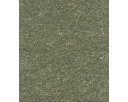 Vliestapete 554359 Composition Geometrisch grün