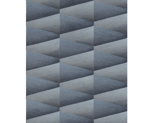 Papier peint intissé 554656 Composition géométrique bleu