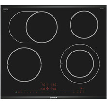 Plaque à induction Bosch avec quatre zones de cuisson