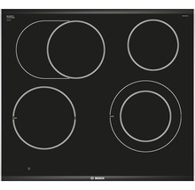 Plaque de cuisson Bosch avec quatre zones de cuisson