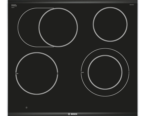 Plaque de cuisson Bosch avec quatre zones de cuisson