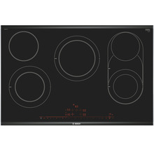 Plaque à induction Bosch avec cinq zones de cuisson