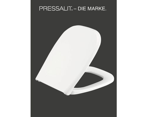 Weißer WC-Sitz von Pressalit