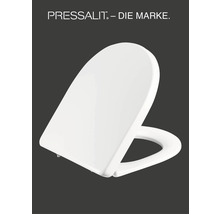 Weißer Toilettensitz