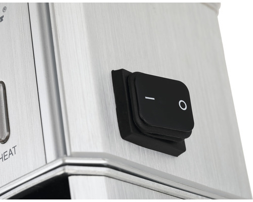 Interrupteur sur un appareil de chauffage