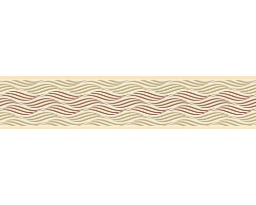 Bordüre selbstklebend 3841-33 Only Border Wellen beige braun 5 m x 13 cm Bordüre selbstklebend 3841-33 Only Border Wellen beige braun 5 m x 13 cm