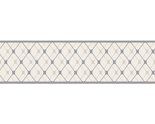 Bordüre selbstklebend 3842-18 Only Border Geometrisch grau 5 m x 17 cm