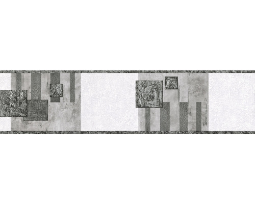 Bordüre selbstklebend 9006-23 Only Border Geometrisch grau 5 m x 13 cm Bordüre selbstklebend 9006-23 Only Border Geometrisch grau 5 m x 13 cm