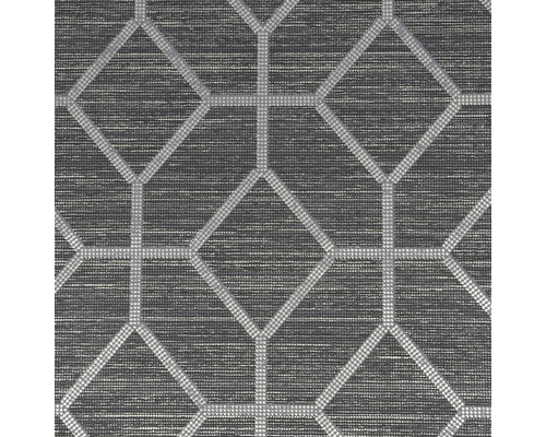 Papier peint intissé 115714 Opulence Asscher Geo anthracite