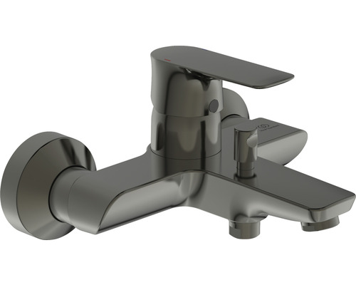 Mitigeur de baignoire Ideal Standard Connect Air magnetic grey brossé A7033A5 Robinet de baignoire à montage mural