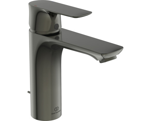 Waschtischarmatur für Aufsatzwaschbecken Ideal Standard Connect Air magnetic grey glänzend gebürstet A7053A5