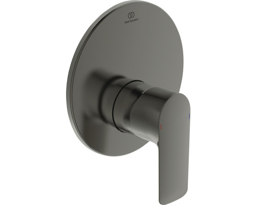Robinet de douche encastré Ideal Standard Connect Air magnetic grey brossé A7034A5 Logo Ideal Standard Robinet pour salle de bain