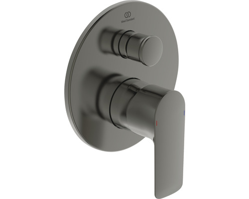 Badewannenarmatur Unterputz Ideal Standard Connect Air magnetic grey glänzend gebürstet A7057A5