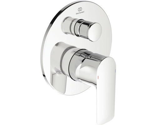 Badewannenarmatur Unterputz Ideal Standard Connect Air chrom glänzend A7057AA Ideal Standard Logo Armatur für Dusche oder Badewanne