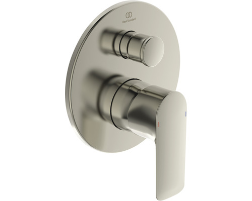 Badewannenarmatur Unterputz Ideal Standard Connect Air silver storm glänzend gebürstet A7057GN