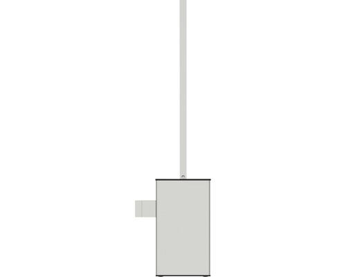 Garniture de brosse de toilette avec récipient et brosse
