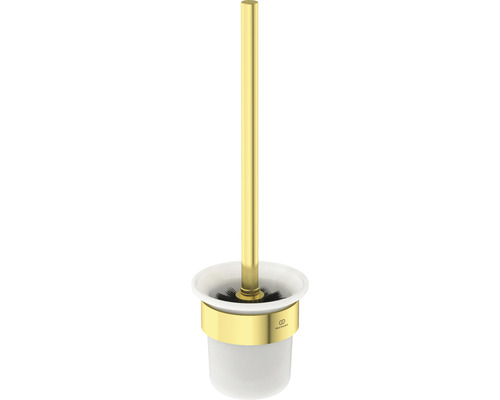 Ensemble brosse WC Ideal Standard Conca brushed gold T4495A2