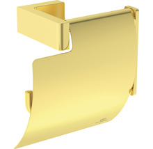 Porte-papier toilette en métal avec couvercle