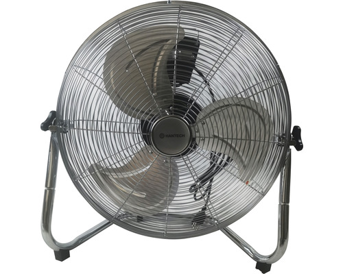 MaxxHome Bodenventilator 45 Cm - 100 W, 3 Geschwindigkeitsstufen, Verstellbarer Neigungswinkel, Metallrahmen