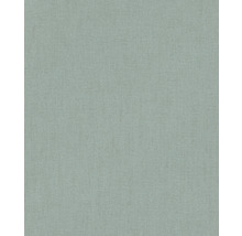 Papier peint intissé 484595 Florentine III uni lin bleu turquoise