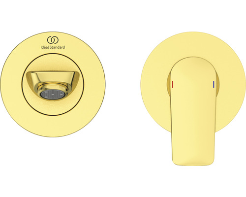 Ideal Standard Logo, Waschtischarmatur zur Wandmontage, Aufputzmontage