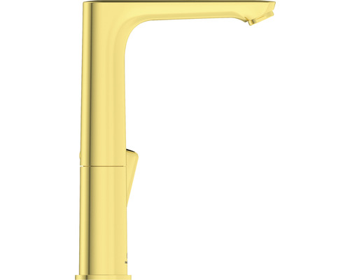 Goldene Waschtischarmatur