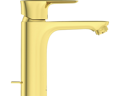 Goldene Waschtischarmatur