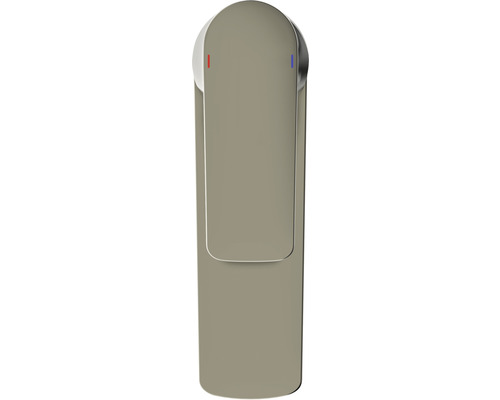 Robinet de salle de bains avec marquages pour eau froide et eau chaude