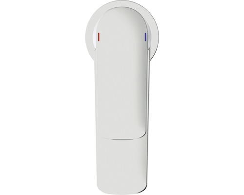 Robinet d''eau avec indication pour eau froide et eau chaude