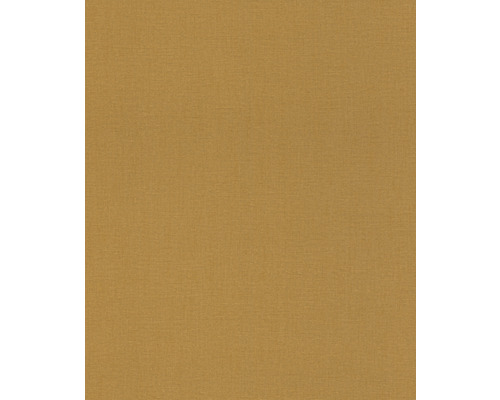 Vliestapete 484663 Florentine III Uni Leinen ockergelb Textiltapete mit feiner Struktur