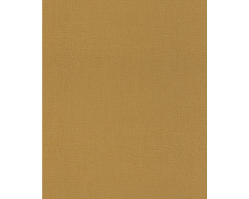 Papier peint intissé 484663 Florentine III uni lin jaune ocre