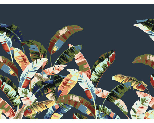 Fototapete Vlies 485950 Florentine III Bananenblätter blau bunt 8-tlg. 300 x 400 cm Fototapete Vlies 485950 Florentine III Bananenblätter blau bunt 8-tlg. 300 x 400 cm