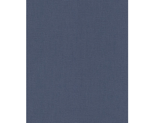 Vliestapete 484762 Florentine III Uni Leinen tintenblau Textiltapete mit feiner Struktur