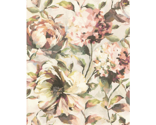 Papier peint intissé 485158 Florentine III Floral rose