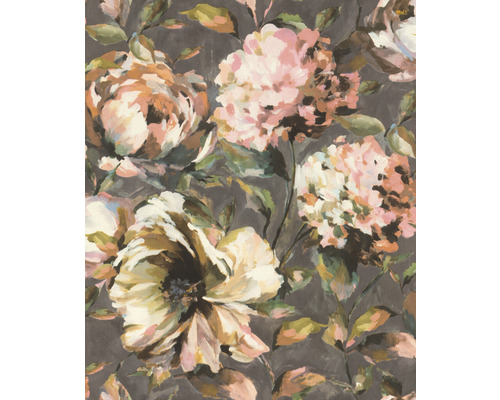 Vliestapete 485172 Florentine III Floral rosa Tapete mit Blumenmuster