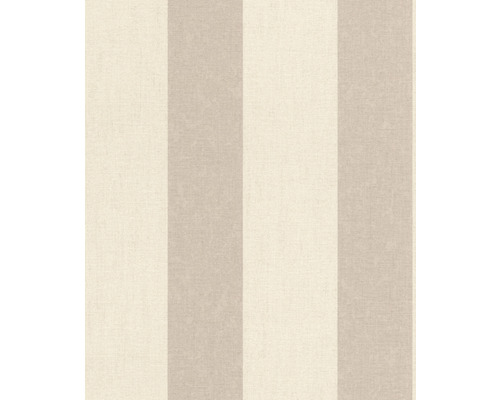 Papier peint intissé 485462 Florentine III rayures marron beige