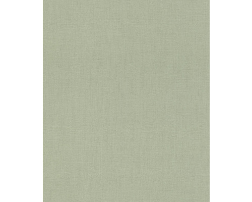 Papier peint intissé 484588 Florentine III uni lin vert menthe