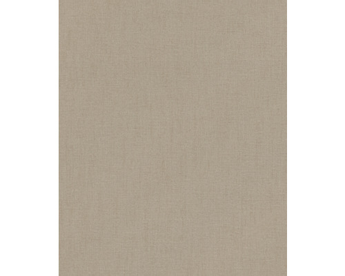 Papier peint intissé 484656 Florentine III uni lin marron