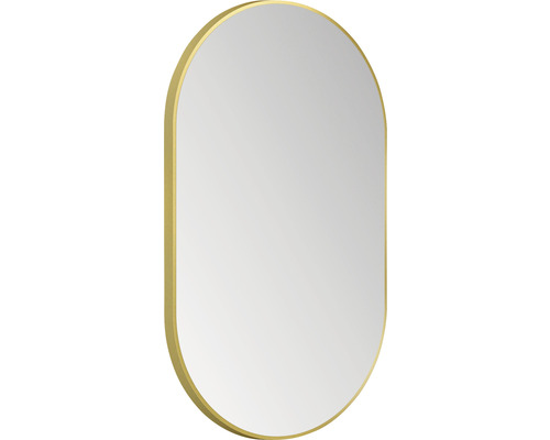 Miroir ovale avec cadre