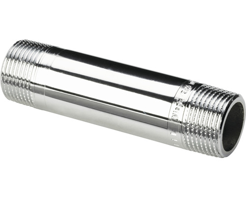 Embout tubulaire viega 3530 1/2" x 40 mm bronze rouge chromé 447526 Raccord de tuyau en métal fileté