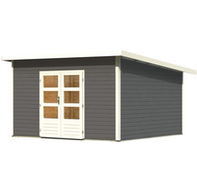 Gartenhaus Karibu Speyer 5 406 x 393 cm terragrau
