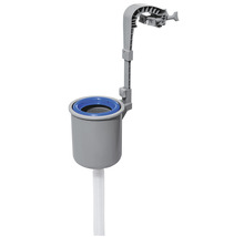 Écumeur de piscine avec support et raccord de tuyau