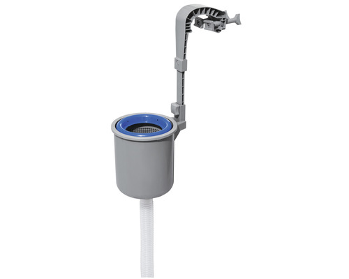 Écumeur de piscine avec support et raccord de tuyau